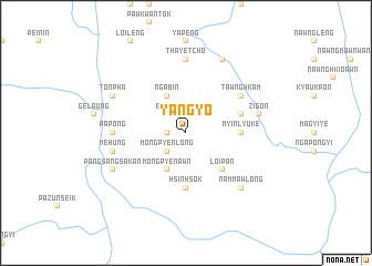 map of Yangyo