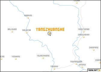 map of Yangzhuanghe