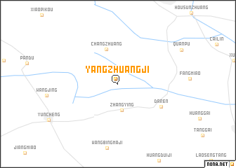 map of Yangzhuangji