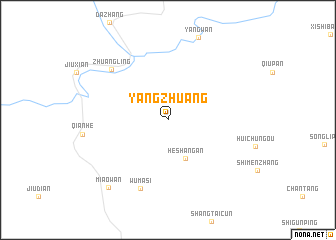 map of Yangzhuang