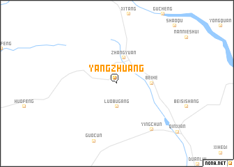 map of Yangzhuang