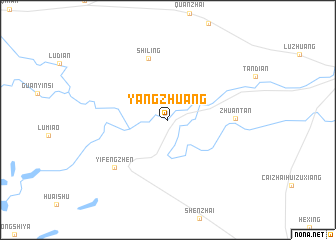 map of Yangzhuang