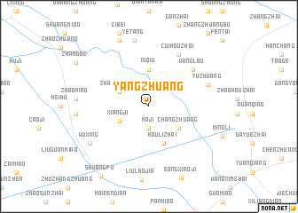 map of Yangzhuang