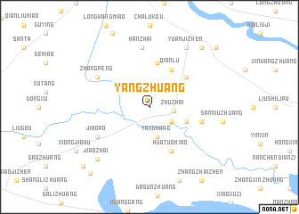 map of Yangzhuang