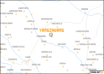 map of Yangzhuang