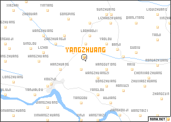 map of Yangzhuang