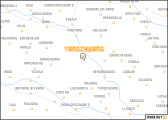 map of Yangzhuang