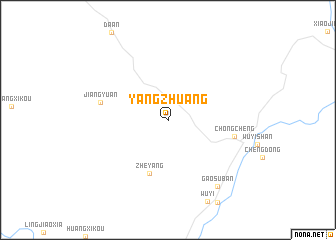 map of Yangzhuang