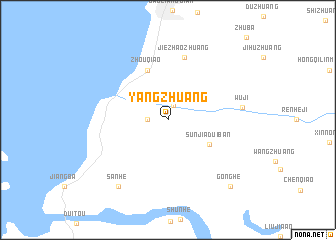 map of Yangzhuang