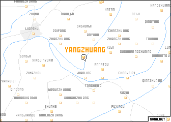 map of Yangzhuang