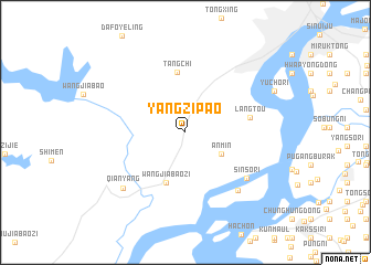 map of Yangzipao