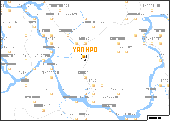 map of Yanhpo