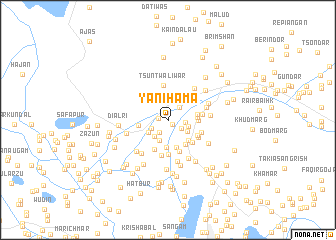 map of Yanihāma