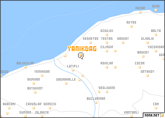 map of Yanıkdağ