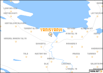 map of Yanis\