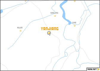 map of Yanjiang