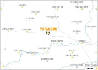 map of Yanjiapu