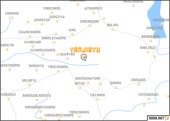 map of Yanjiayu