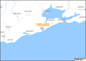 map of Yanjing