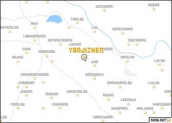 map of Yanjizhen