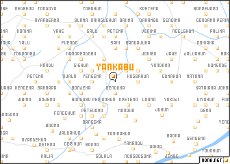 map of Yankabu