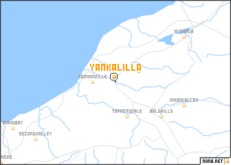map of Yankalilla