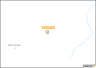 map of Yankan