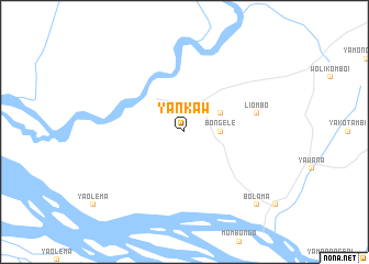 map of Yankaw