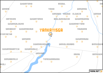 map of Yankay Isga