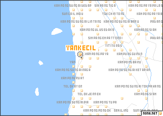 map of Yan Kecil