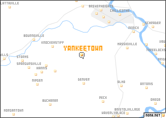 map of Yankeetown