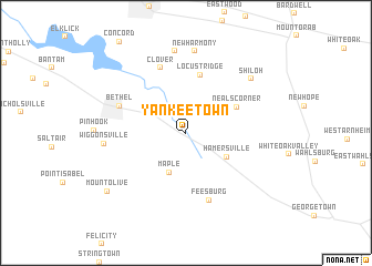 map of Yankeetown