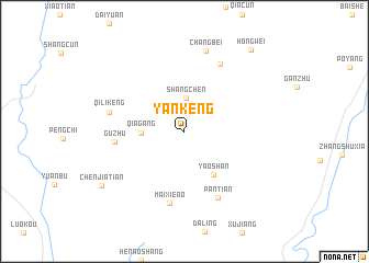 map of Yankeng