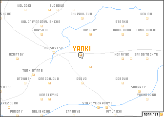 map of Yanki