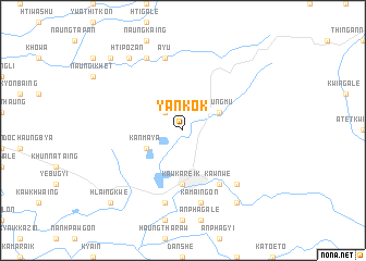 map of Yankok