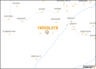 map of Yankolota