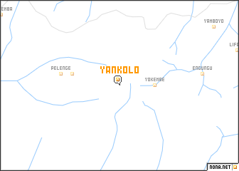 map of Yankolo