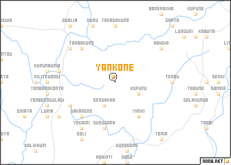 map of Yankone