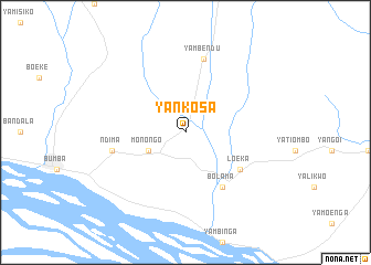 map of Yankosa