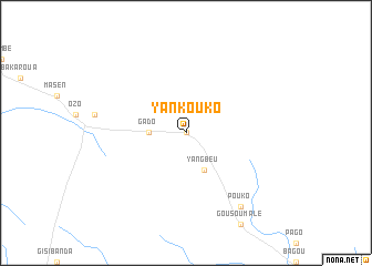 map of Yankouko