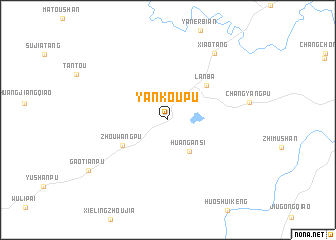 map of Yankoupu