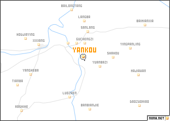 map of Yankou