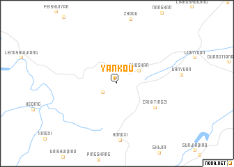 map of Yankou