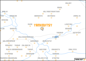 map of Yankovtsy