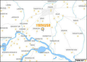 map of Yan Kusa