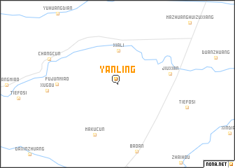 map of Yanling