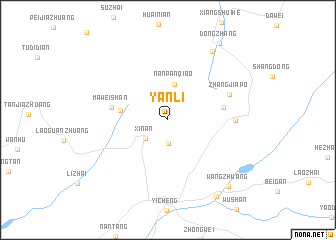 map of Yanli