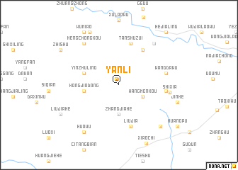 map of Yanli