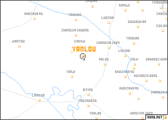 map of Yanlou