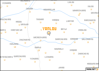 map of Yanlou